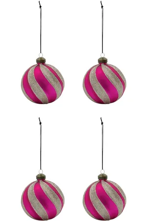House Doctor Ornaments, Hdchun, Pink/Gold Pink