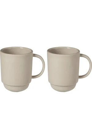 Broste Copenhagen Nordic Bistro Mug With Handle Beige