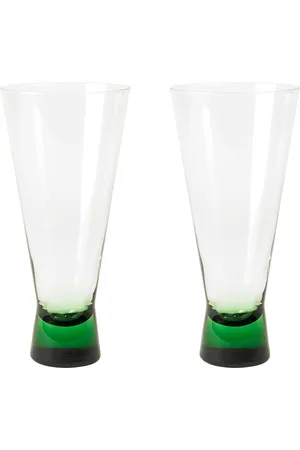 Broste Copenhagen Konus Cocktail Glass Green