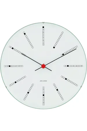 Arne Jacobsen Bankers Wall Clock Ø21Cm White