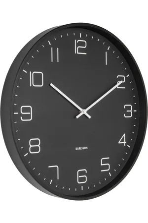 Karlsson Wall Clock Lofty Black