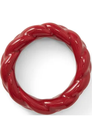 Lexington Braided St Ware Napkin Ring Red