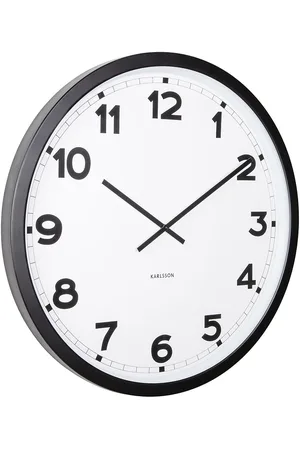 Karlsson Wall Clock New Classic Xl White White