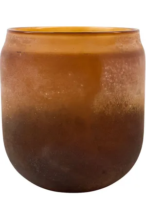 House Doctor Tealight Holder, Dess, Brown Orange