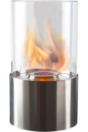 Dorre Tabletop Firepit Bioethanol Sundby Silver