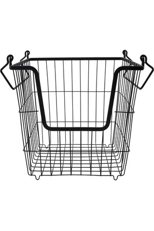 House Doctor Basket, Hdtaw, Matte Black Black