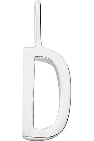 Design Letters 10Mm 925 Sterling Silver A-Z Silver
