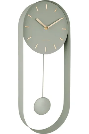 Karlsson Wall Clock Pendulum Charm Green