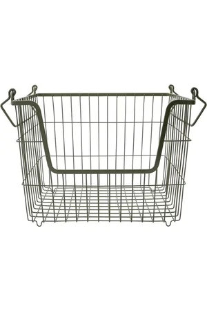 House Doctor Basket, Hdtaw, Army Green Green
