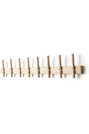 We Do Wood Reces Coat Rack Brown