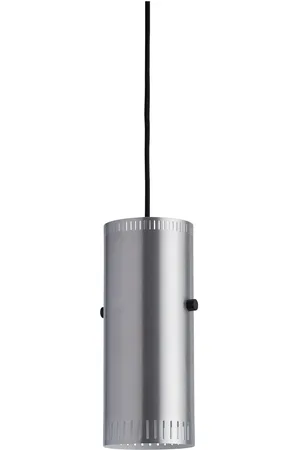 Warm Nordic Tromb Cylinder Pendant Silver