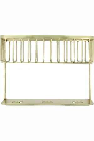 House Doctor Shelf, Bath, Brass Gold