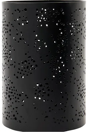 House Doctor Tealight Holder, Rando, Black Black