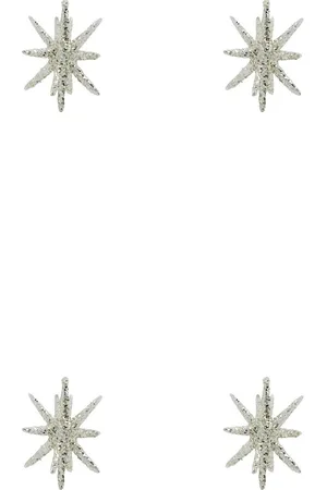 House Doctor Ornaments, Hdspike, Silver W. Glitter Silver