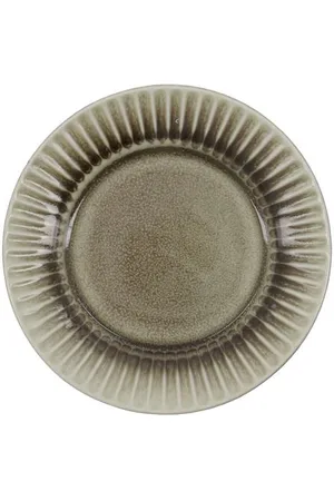 House Doctor Cake Plate, Hdpleat, Grey/Brown Grey