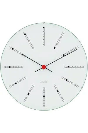 Arne Jacobsen Bankers Vægur Ø48 Cm White
