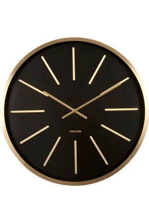 Karlsson Wall Clock Maxiemus Black