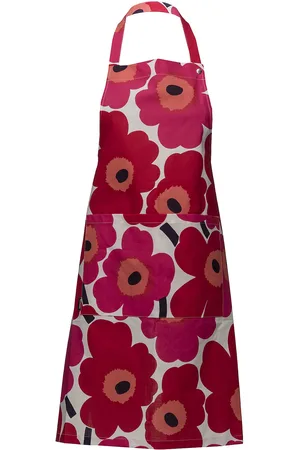 Marimekko Pieni Unikko Apron Red