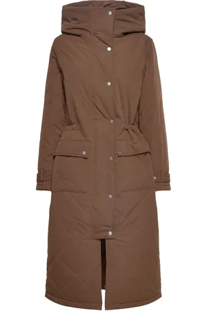 Object Objkatie Long Coat Brown