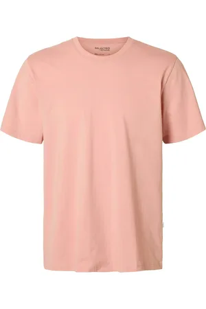 SELECTED Slhaspen Ss O-Neck Tee Noos Pink