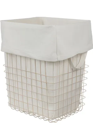 Mette Ditmer Store-It Basket With Canvas Bag Cream