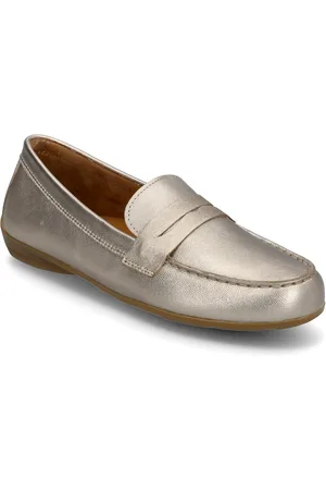 Gabor Moccasin Loafer Silver