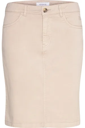 Newhouse Ally Chino Skirt Beige