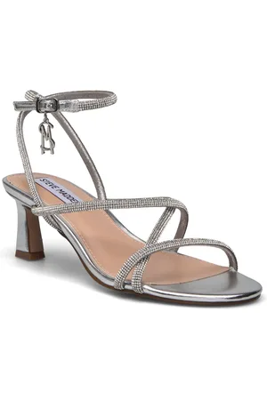 Steve Madden Nerissa Heeled Sandal Silver