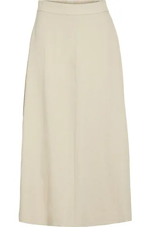 VILA Vijolanda Ankle Skirt Cream