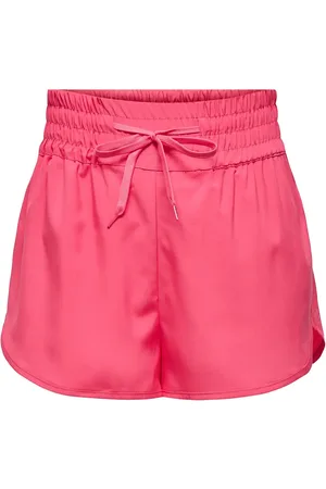 ONLY Onpmara Hw Loose Wvn Shorts Pink