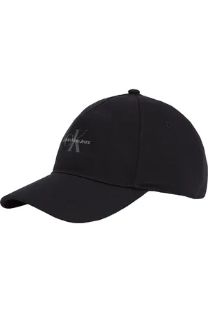 Calvin Klein Monologo Printed Baseball Cap Black