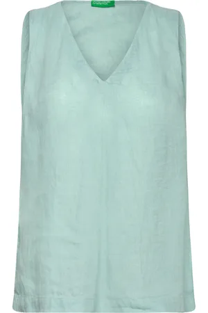 Benetton Blouse Green