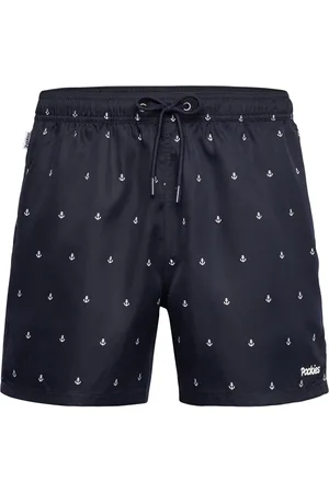 Pockies Navy Anchors Shorties Navy