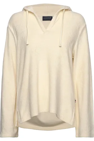 Lexington Organic Cotton Terry Surfer Hood Cream