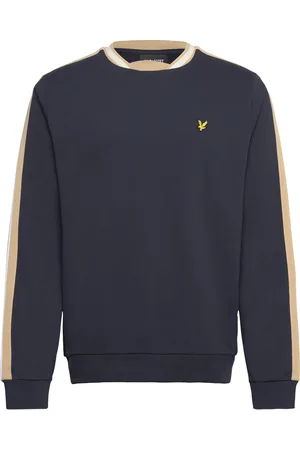 Lyle & Scott Contrast Taped Sweatshirt Navy
