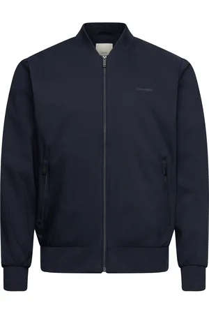 Calvin Klein Ls Matte Bomber Jacket Black