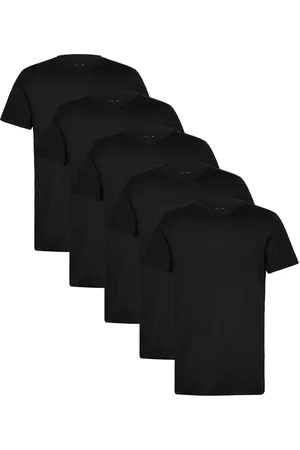 Claudio 5-Pack T-Shirt Cotton Black