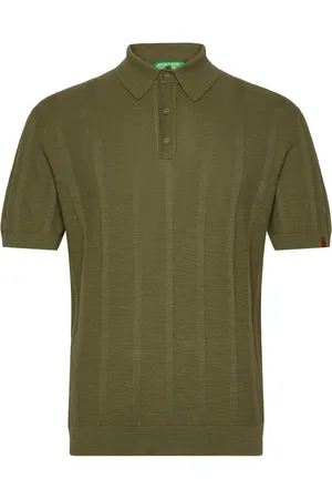 Benetton H/S Polo Shirt Black