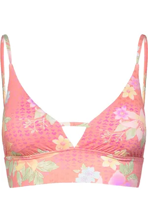 Billabong Crazy For Coral Vneck Cami Tnk Pink