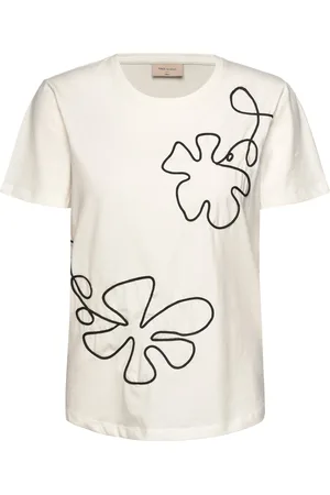 Freequent Fqfenjal-Tee White