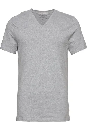 Bread & Boxers V-Neck T-Shirt Grey