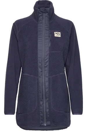 Kari Traa Sanne Pile Jacket Navy