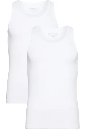 Bread & Boxers 2-Pack Tank Ribbed White