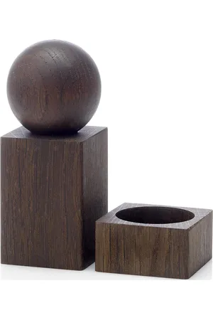 APPLICATA Twist Salt / Pepper Set Brown