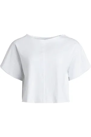 Rethinkit Tee Short Raw Edges Caen White