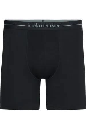 Icebreaker Men Merino 150 Anatomica Long Boxers Black
