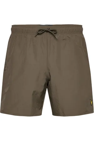 Lyle & Scott Plain Swimshort Khaki