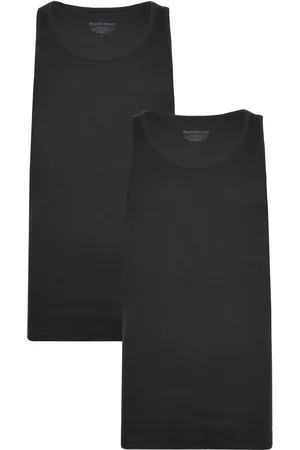 Bread & Boxers 2-Pack Tank Ribbed Black