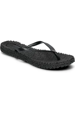 Ilse Jacobsen Flip Flop With Logo Black