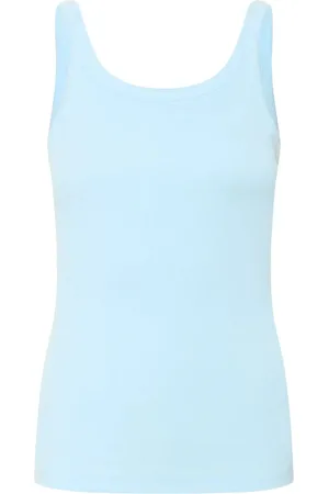 Kaffe Kacarna Tank Top Blue
